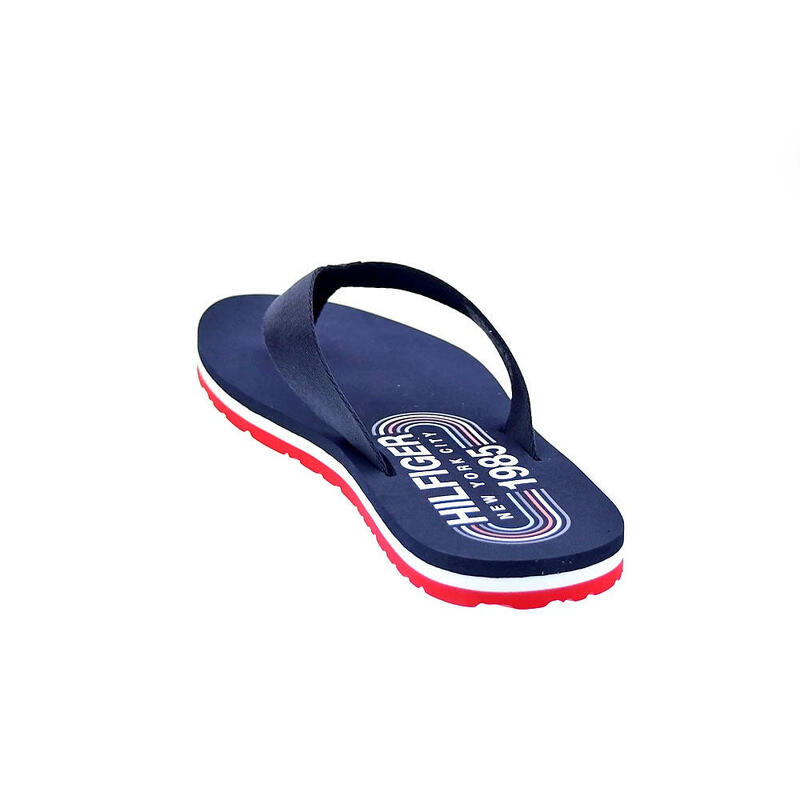 TOMMY HILFIGER Mujer Chanclas modelo Global Stripes