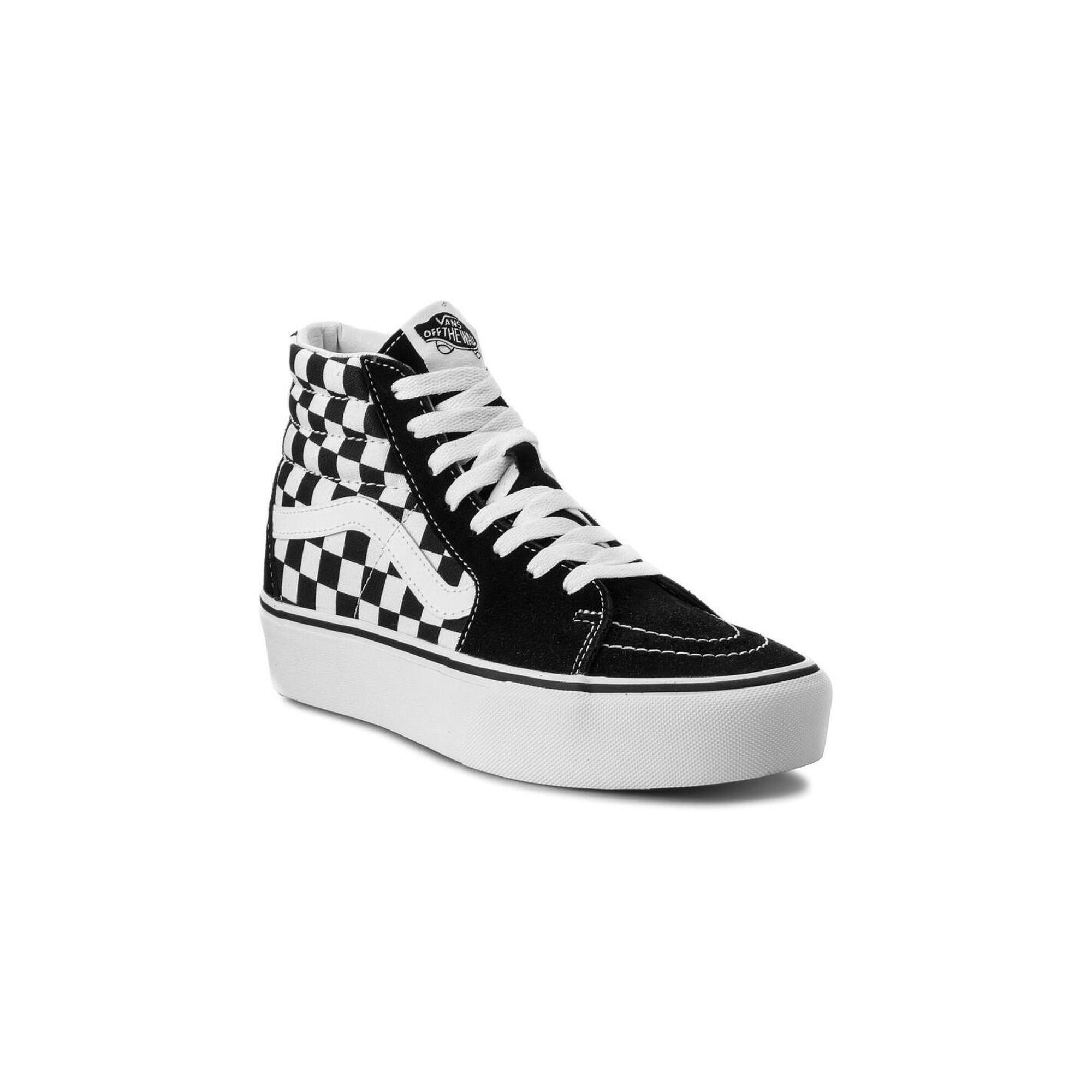 Vans - Chaussures Montantes À Lacets À Plateforme Pour Femme Sk8-hi - Chaussures De Sport - Noir - Decathlon