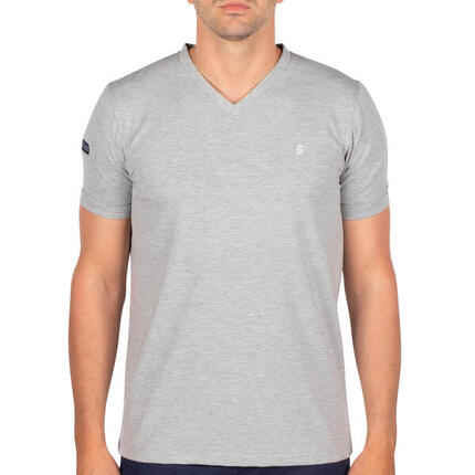 T-shirt col v basic homme