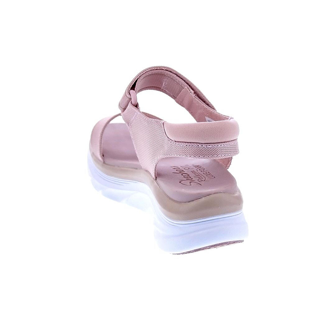 SANDALE FEMME Skechers D'lux Walker New Block En mesh   ROSE 3/7