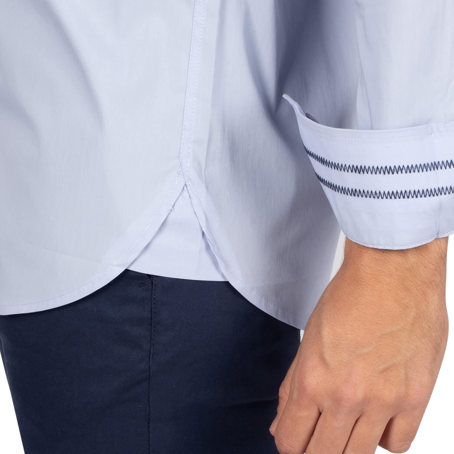 Chemise basique unie homme 4/5