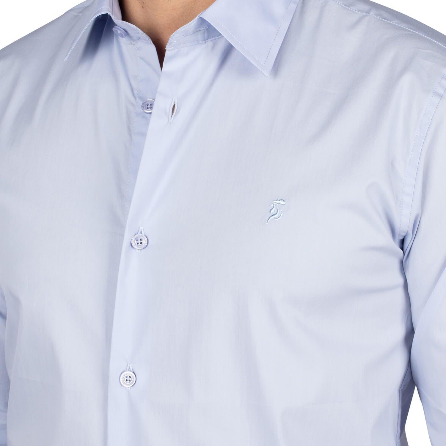 Chemise basique unie homme 3/5