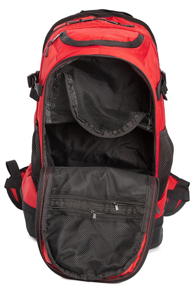 Mochila para piscina y natación LANE Roja 3/5