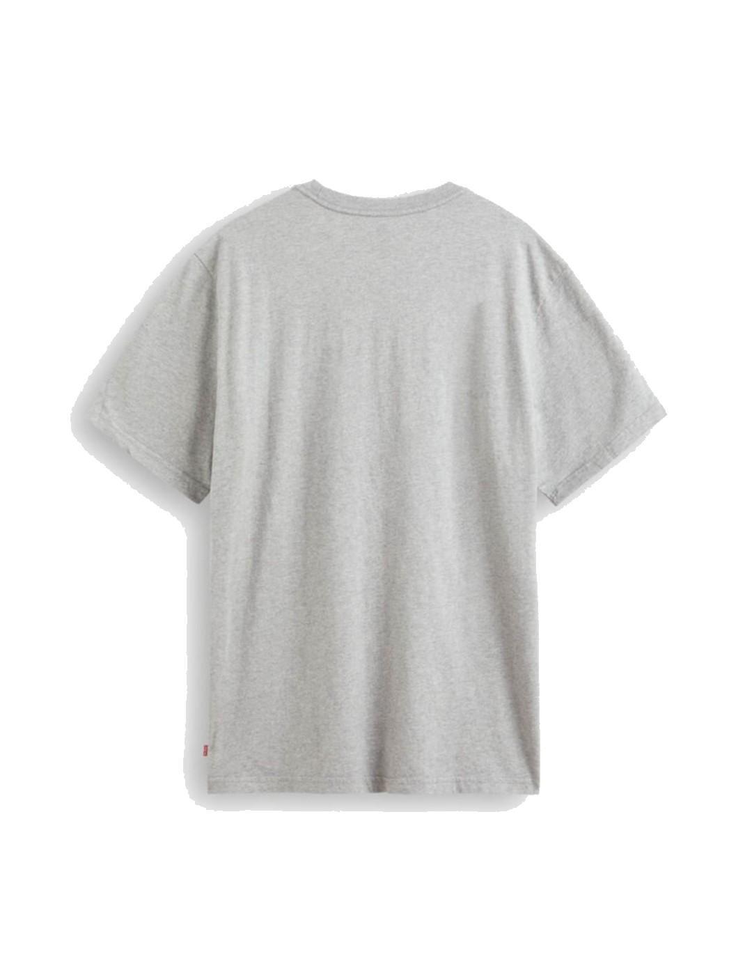 T-shirt pour homme Levis 16143-0435 Gris. 4/4