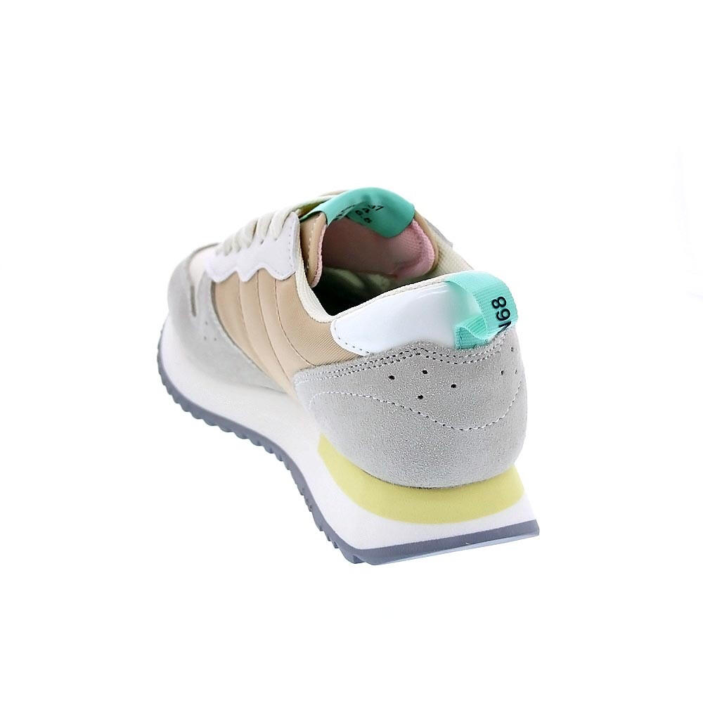 Zapatillas SUN68  Stargirl Multicolor Blanco  Mujer 3/4