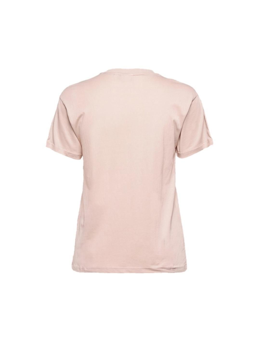 Camiseta para Mulher Fila Tamsin reflexiva Rosa 2/2