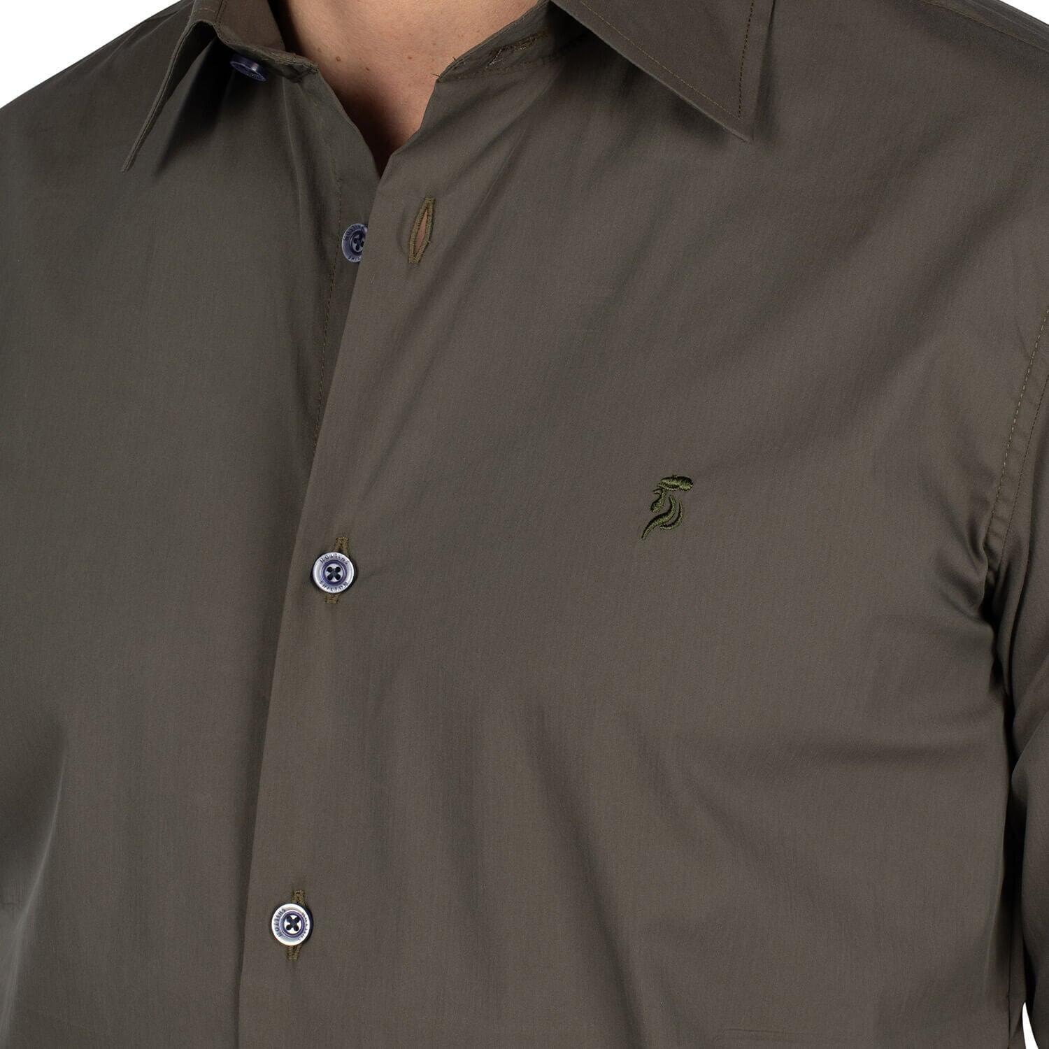 Chemise basique unie homme 3/5