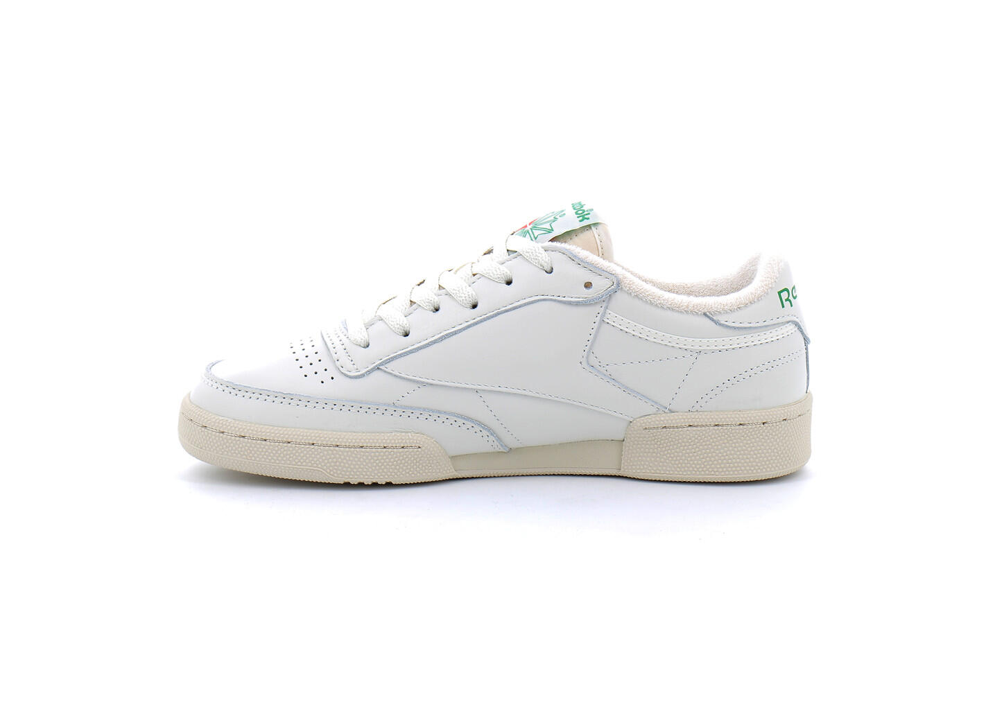 Ténis Reebook Club C 85 Vintage chalk white green 3/7
