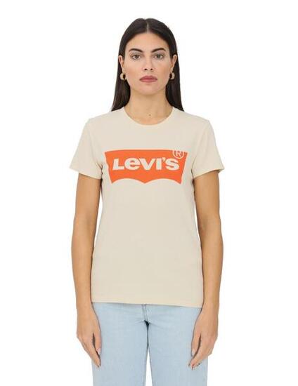 T-Shirt für Damen Levis Das perfekte saisonale Beige.