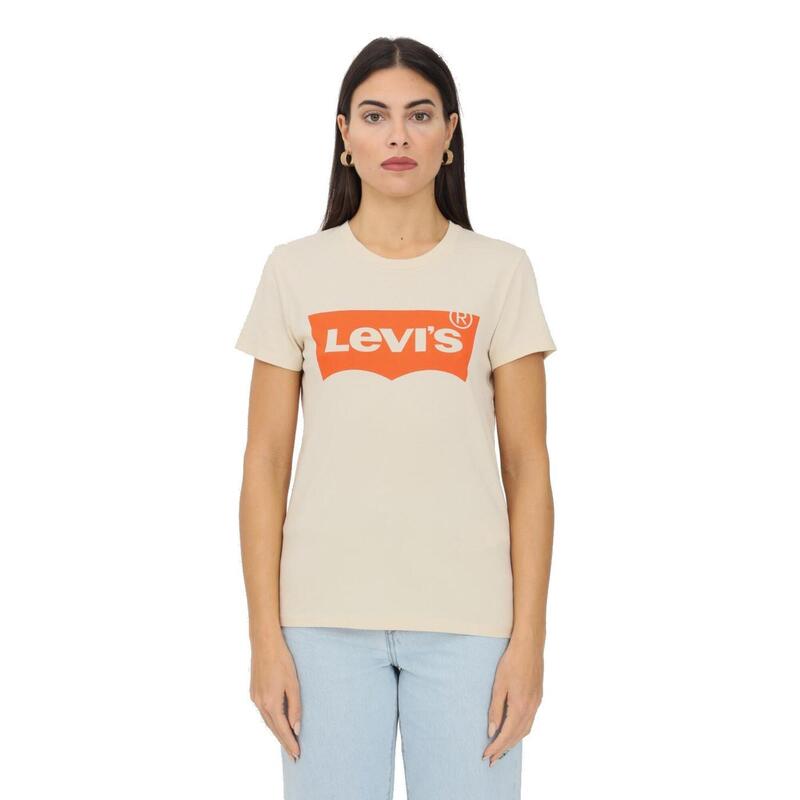 Camisetas para Mujer Levis  Beige