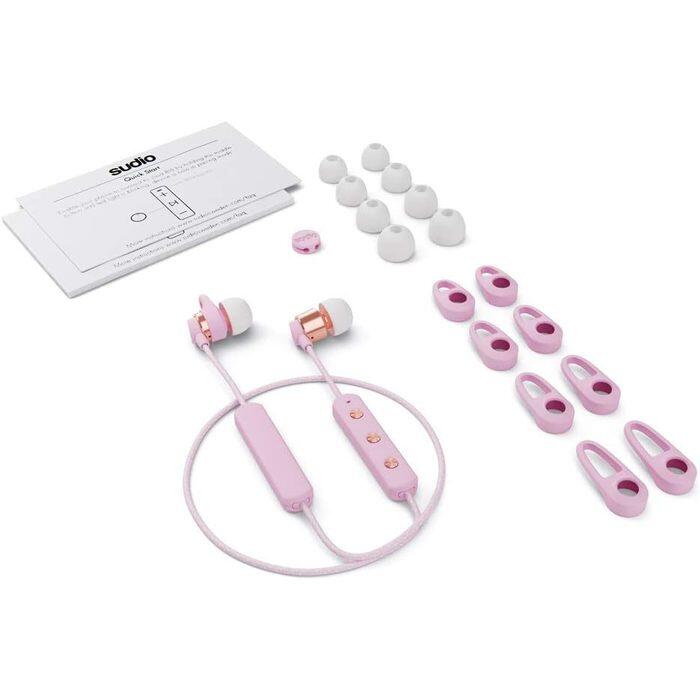Ecouteurs tour de cou Bluetooth Sudio TIO Rose 2/4