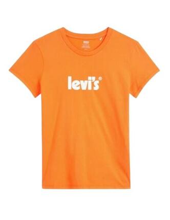 T-Shirt für Frauen Levis The perfect seasonal Orange.