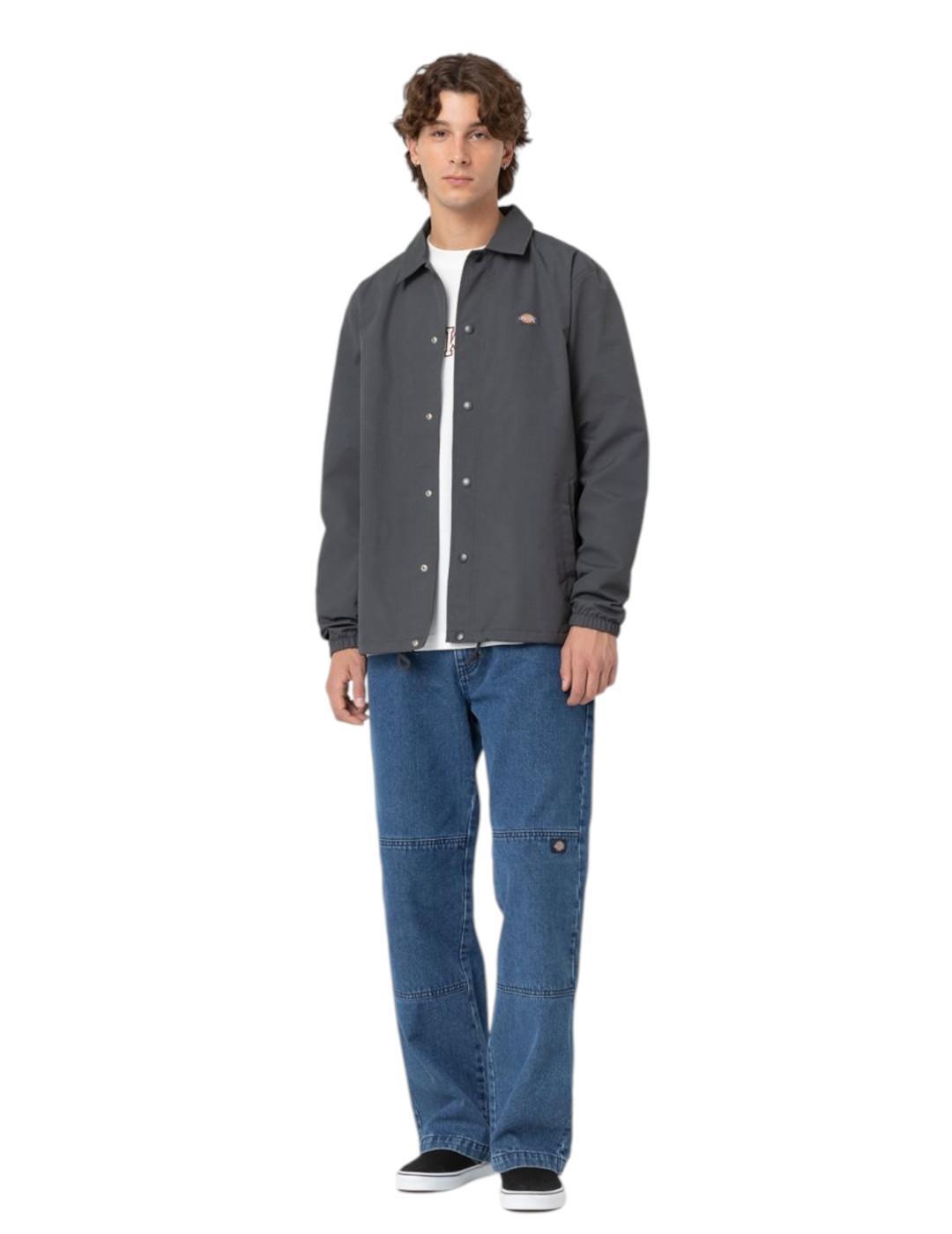Felpa con cappuccio in pile per uomo Dickies Oakport Grigia 5/5