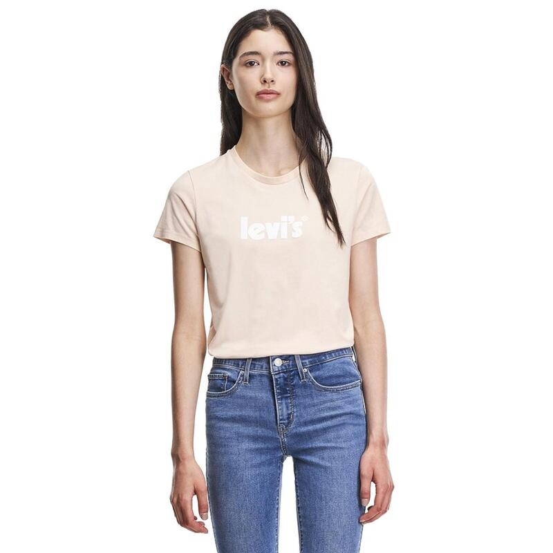 Camisetas para Mujer Levis  Beige