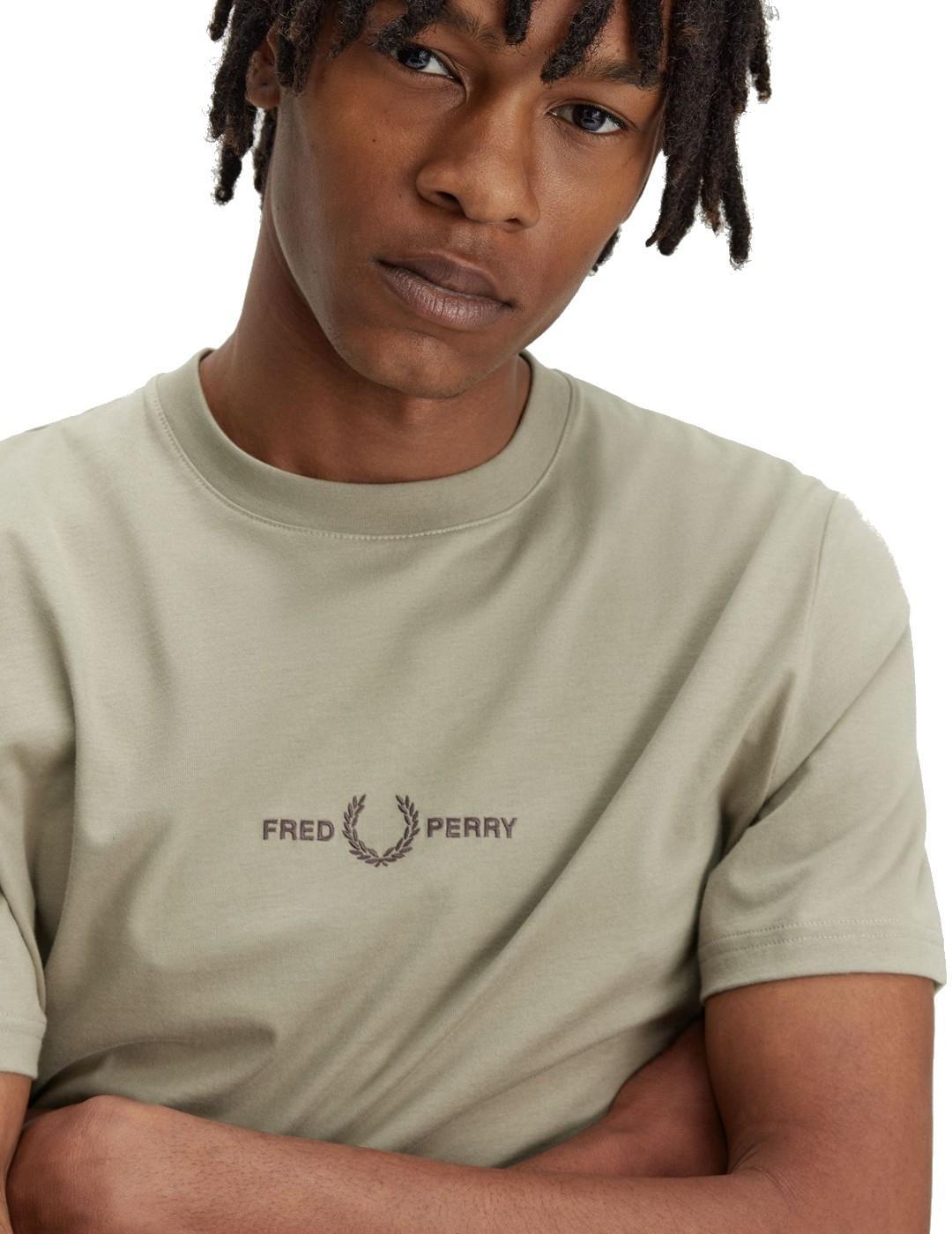 Maglia a maniche corte Fred perry modello M4580-U54 per uomini 3/5