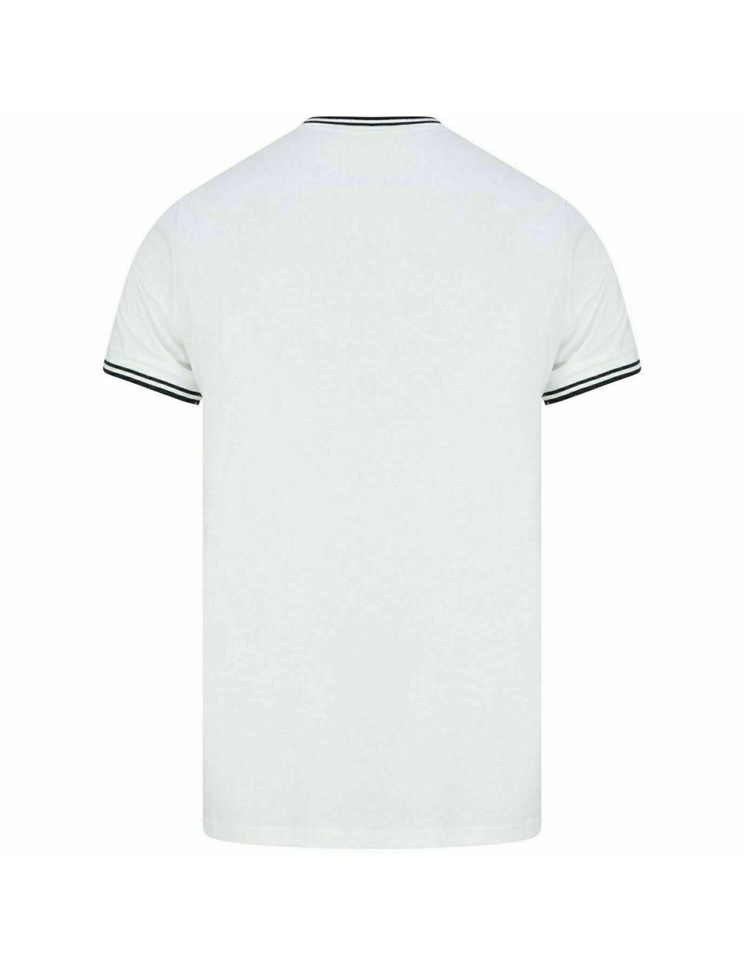 T-shirt Fred Perry Modèle M1588fp Couleur Blanc 2/6