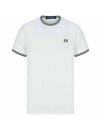 T-shirt Fred Perry Modèle M1588fp Couleur Blanc