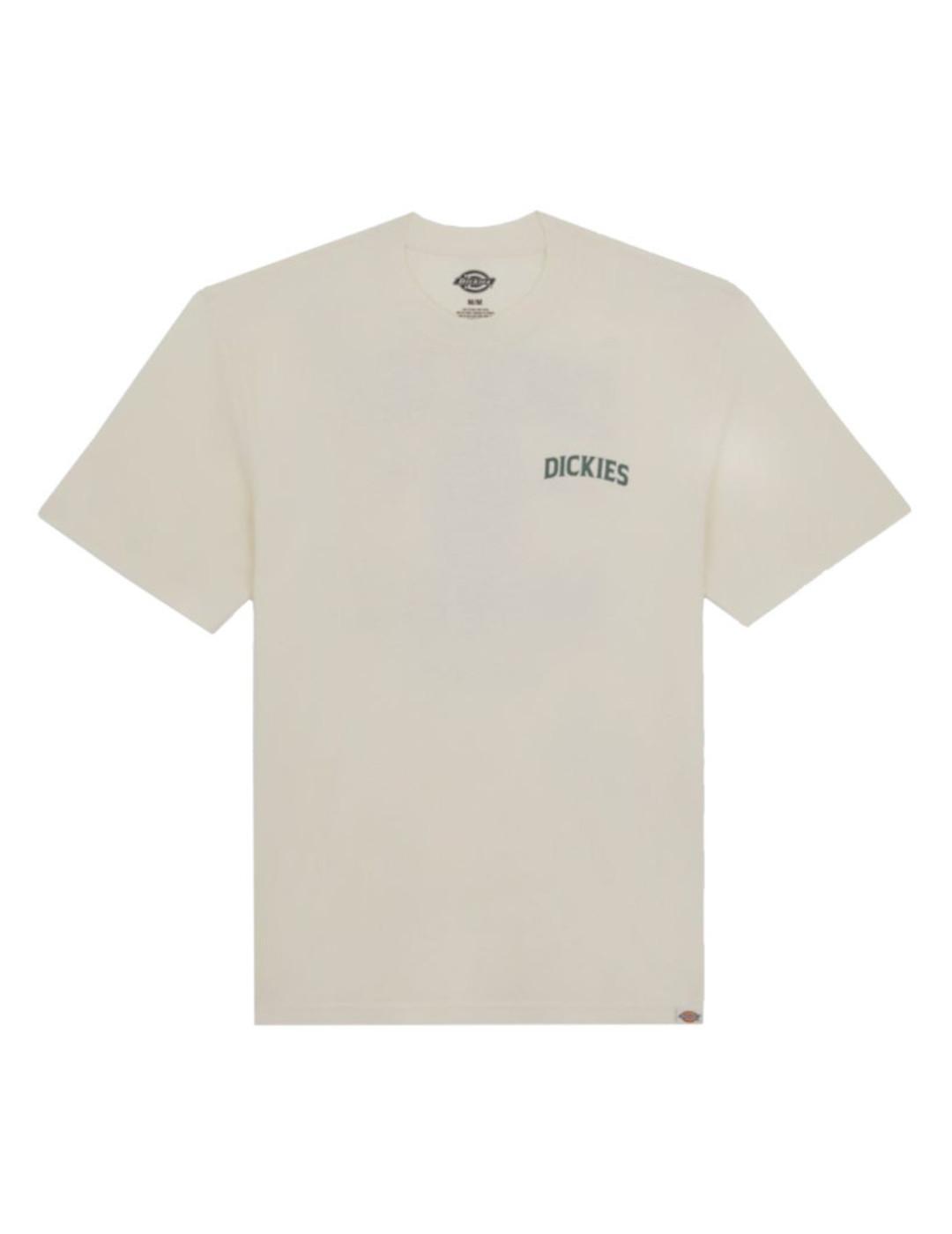 T-shirt pour homme Dickies Ravem Beige 3/4