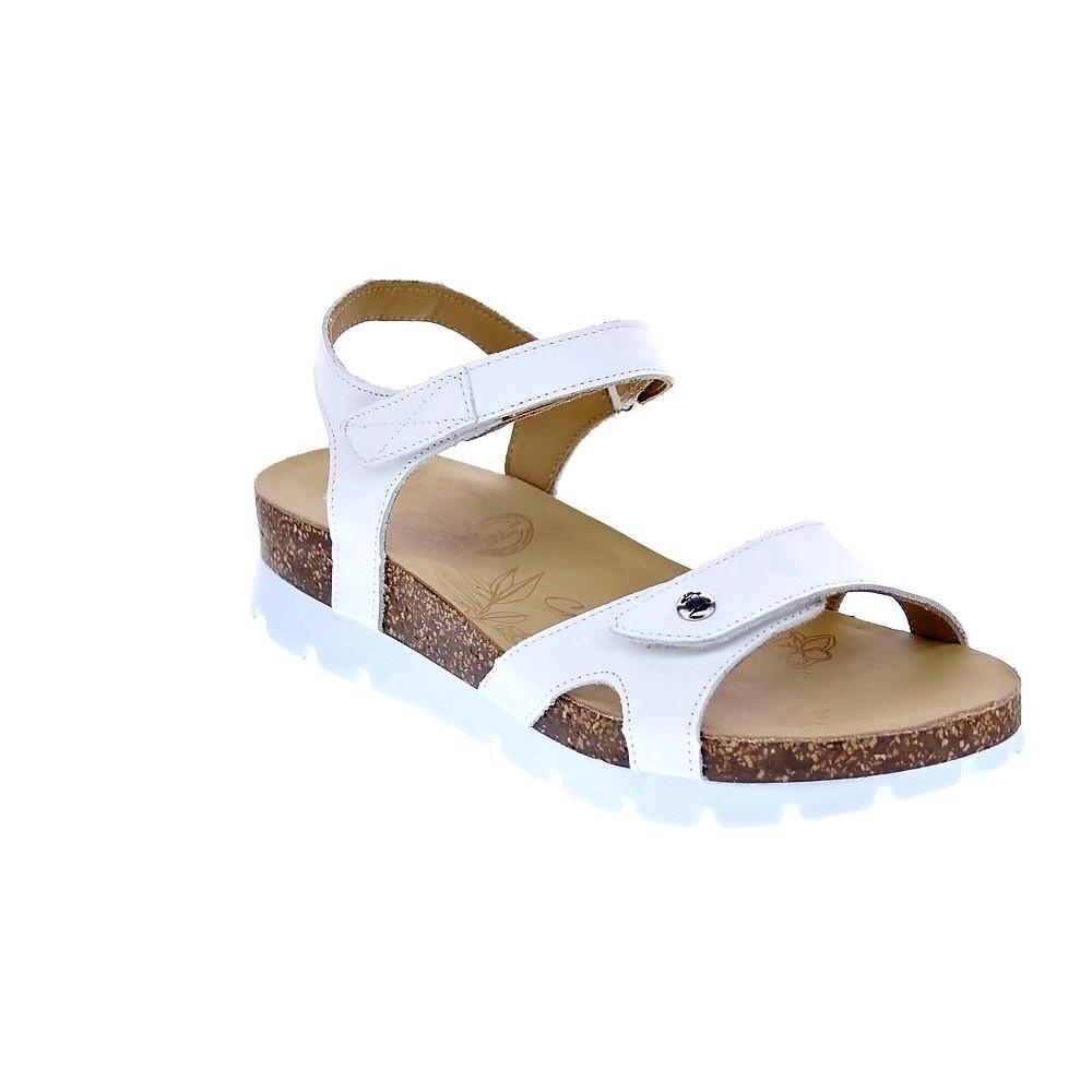 Sandalen Panama Jack Modell Sulia Basics B1 Farbe Weiß 4/5