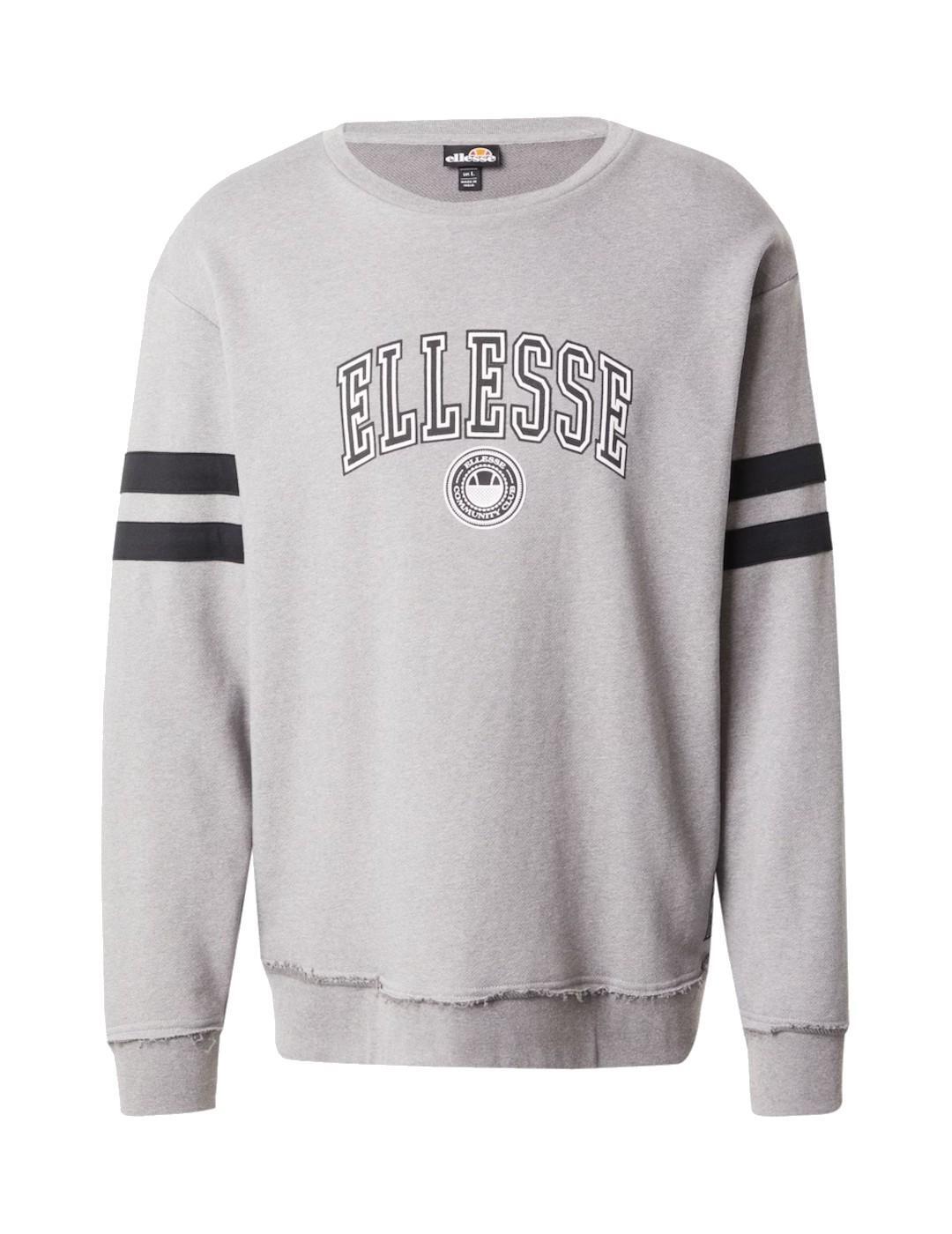 Felpe in pile per uomo Ellesse vivar Grigio 4/4