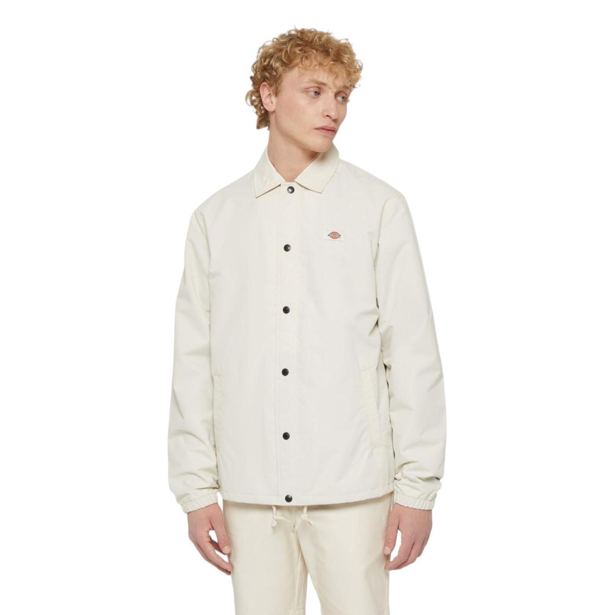Dickies - Sweat-shirts Polaires Pour Homme Dickies Oakport Coach Beige - Gilet Manches Longues - Beige|blanc - Decathlon