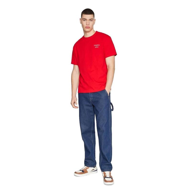 Camisetas para Hombre Tommy hilfiger  Rojo