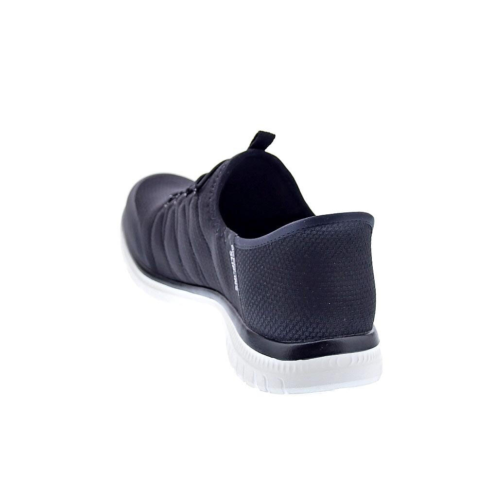 Zapatillas SKECHERS  Slip-ins Virtue Glow Negro  Mujer 3/4