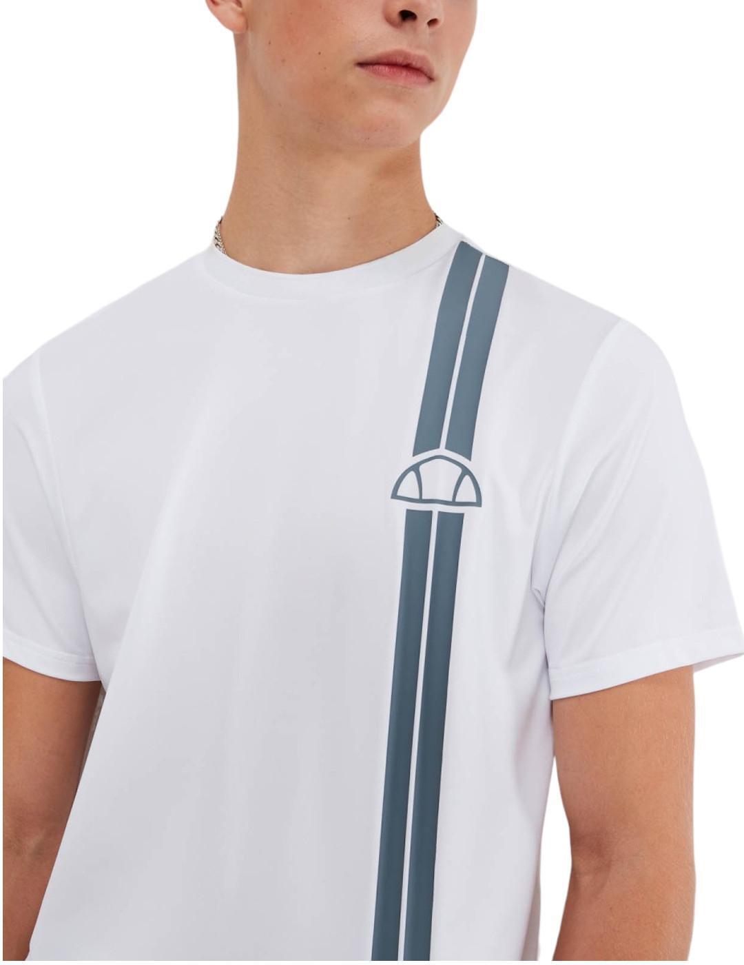 T-shirt pour Homme Ellesse Venturent Blanc 3/3