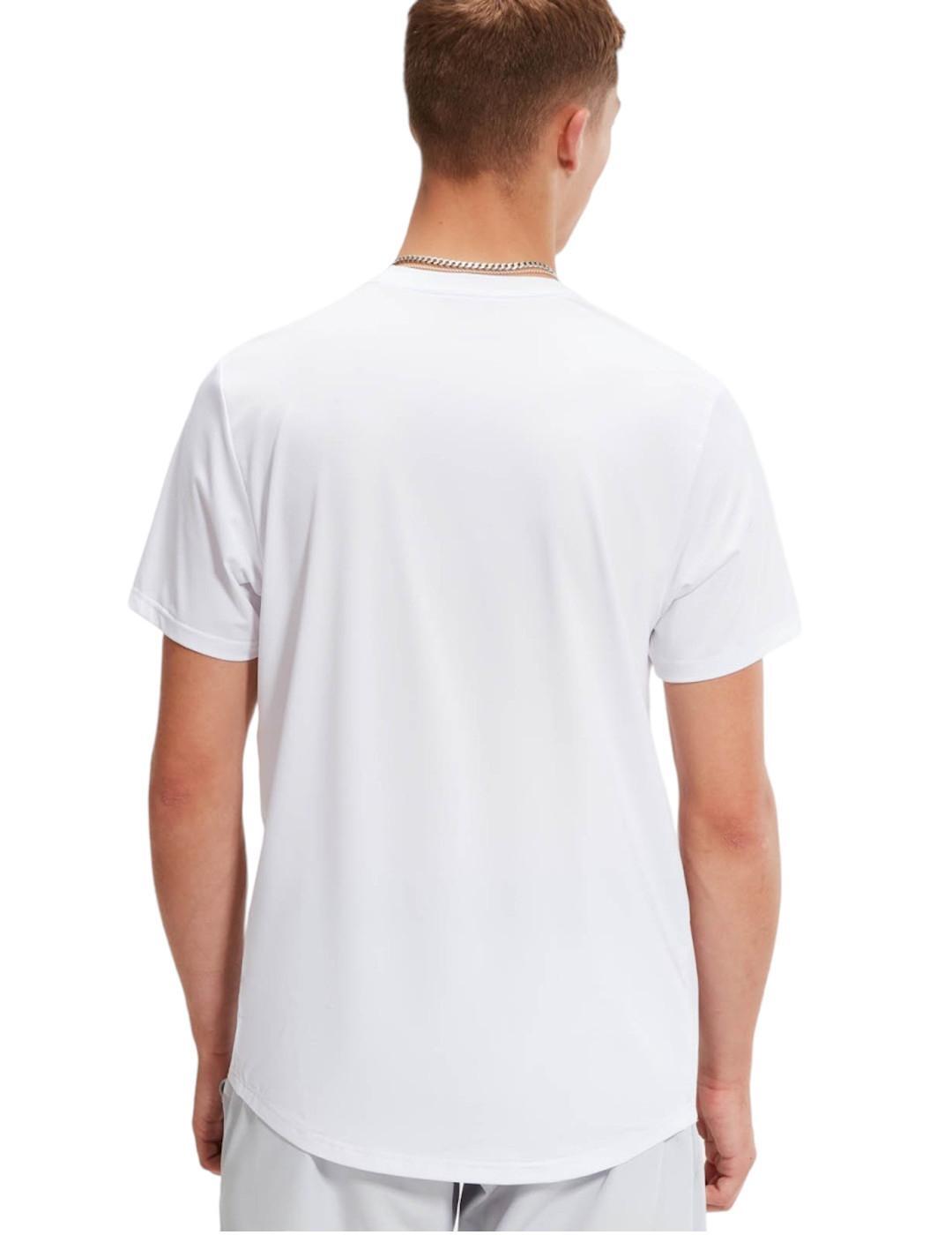 T-shirt pour Homme Ellesse Venturent Blanc 2/3