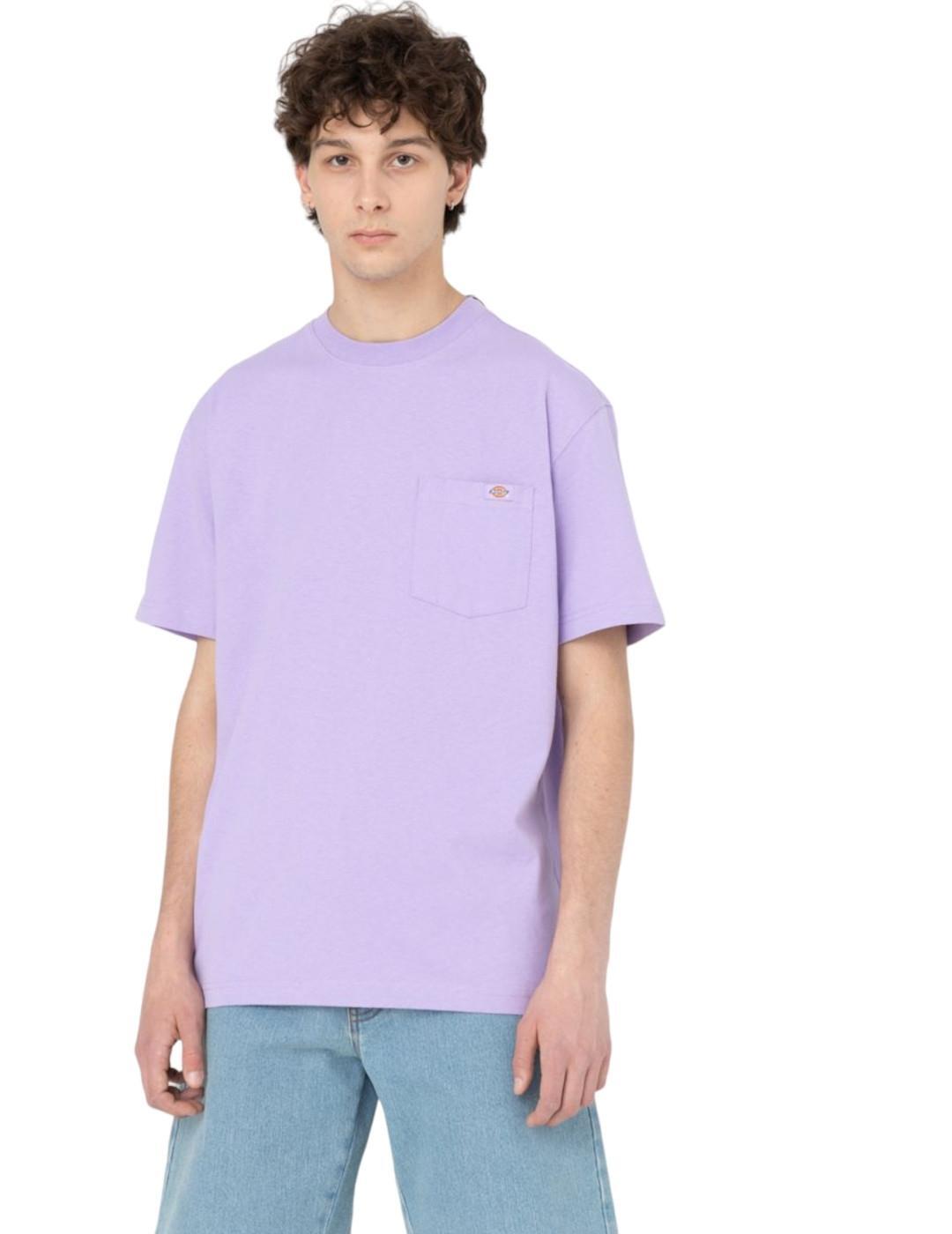 T-shirts pour homme Dickies Violet. 3/6