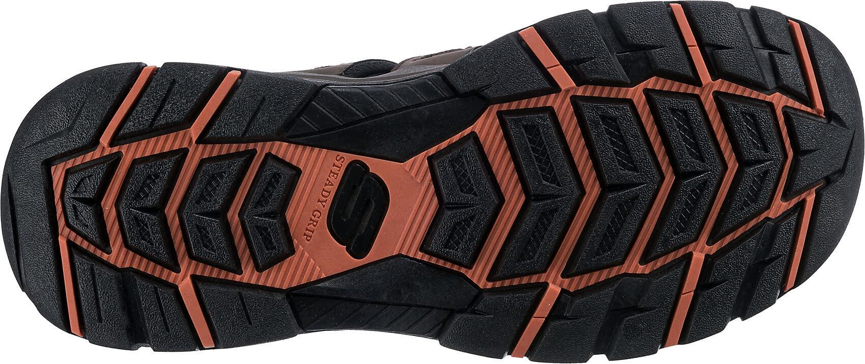 SANDALE Cerrada HOMME Skechers Tresmen - Outseen MARRON 6/7