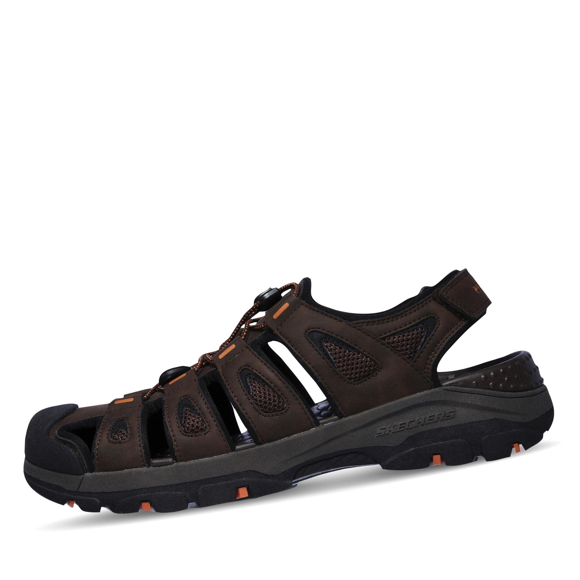 SANDALE Cerrada HOMME Skechers Tresmen - Outseen MARRON 7/7
