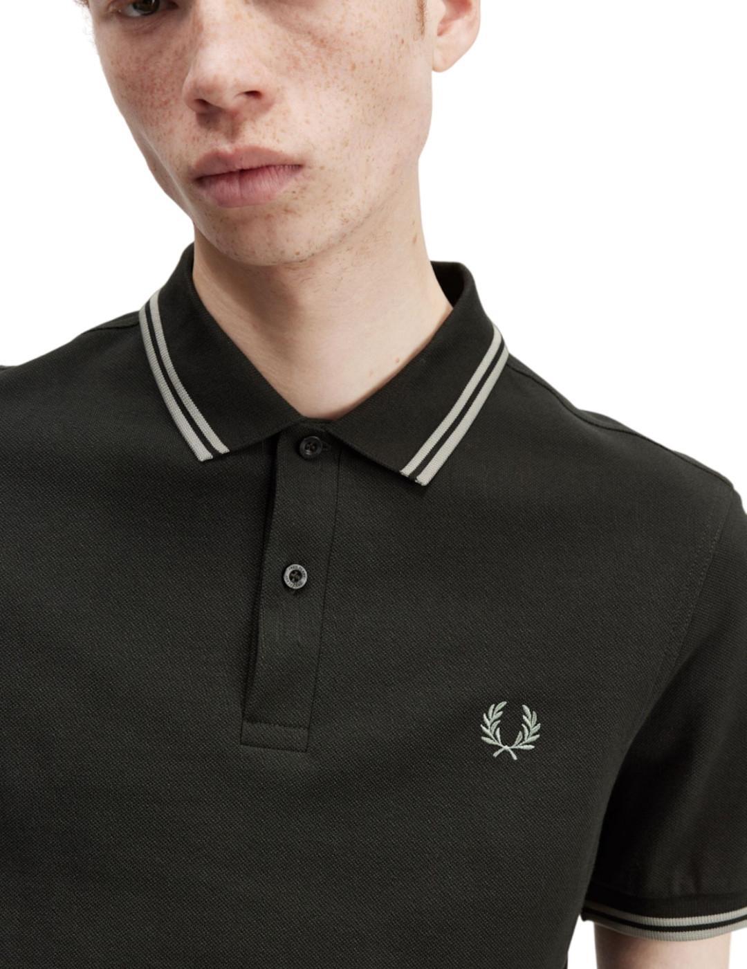 Camisetas para Hombre Fred perry  Verde 5/6