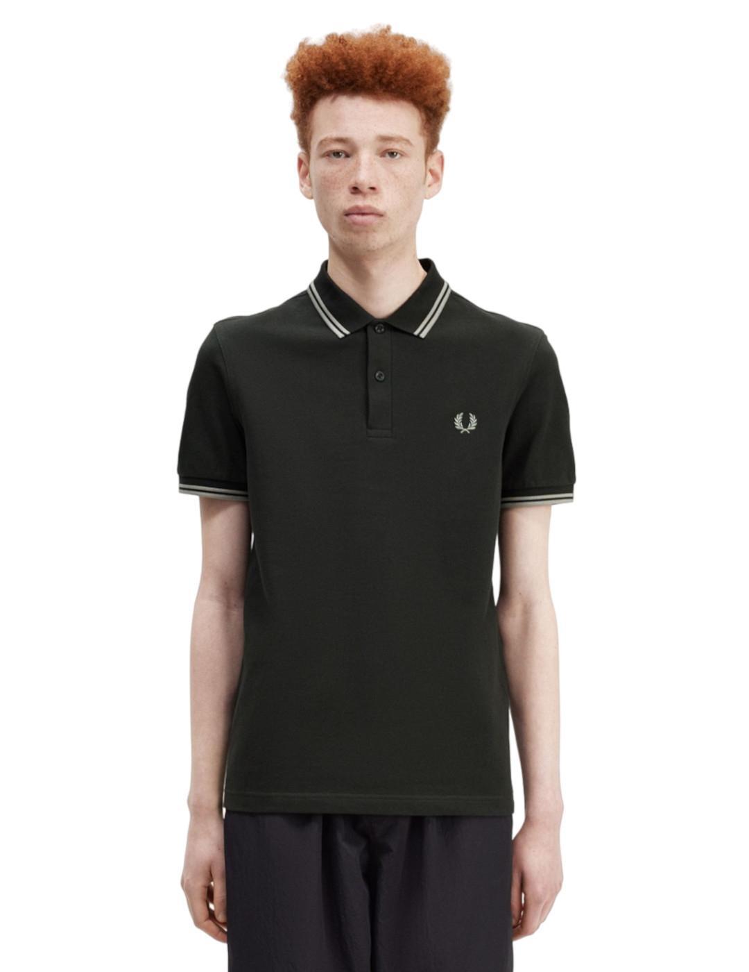 Camisetas para Hombre Fred perry  Verde 3/6