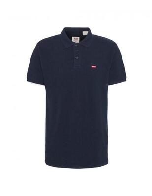 Maglietta da uomo Levis Polo con piccolo logo Blu.