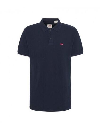 Maglietta da uomo Levis Polo con piccolo logo Blu.