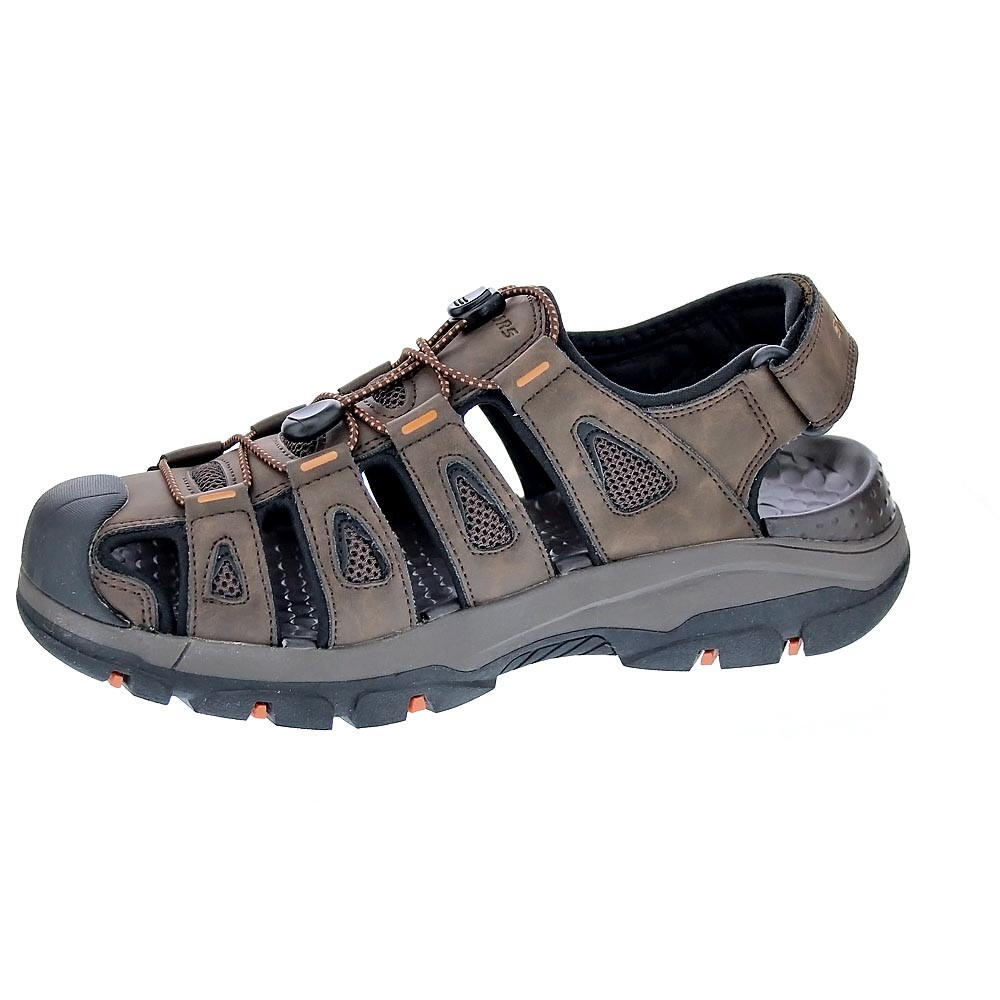 SANDALE Cerrada HOMME Skechers Tresmen - Outseen MARRON 2/5