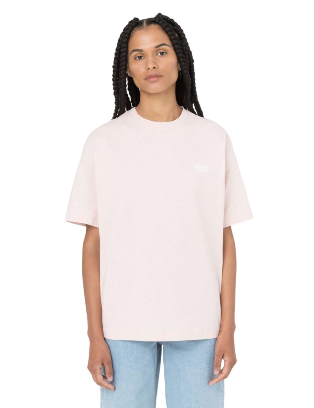 Camiseta para Mujer Dickies Summerdale  Rosa 3/5