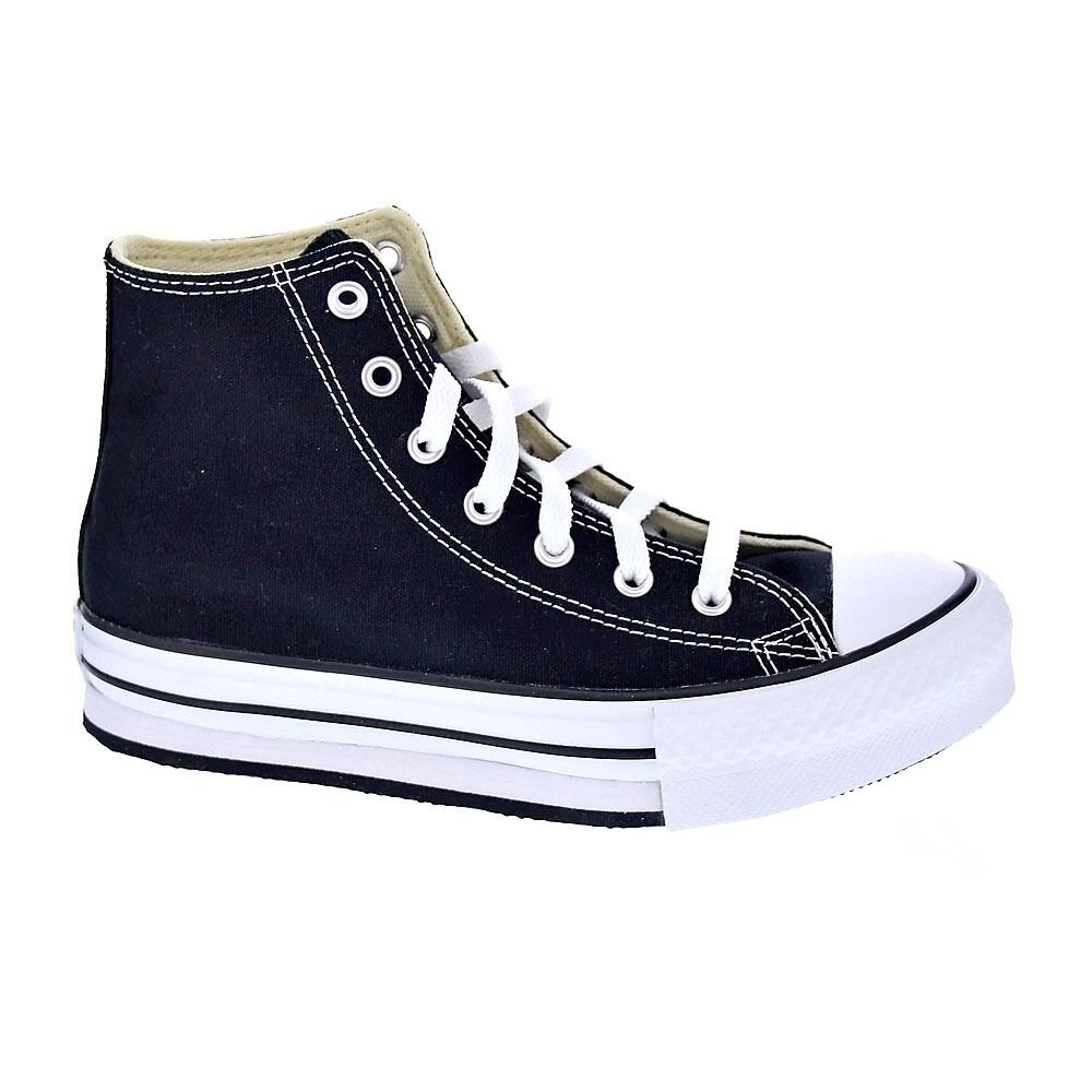 Scarpe da bambino Converse Chuck Taylor nero 1/6