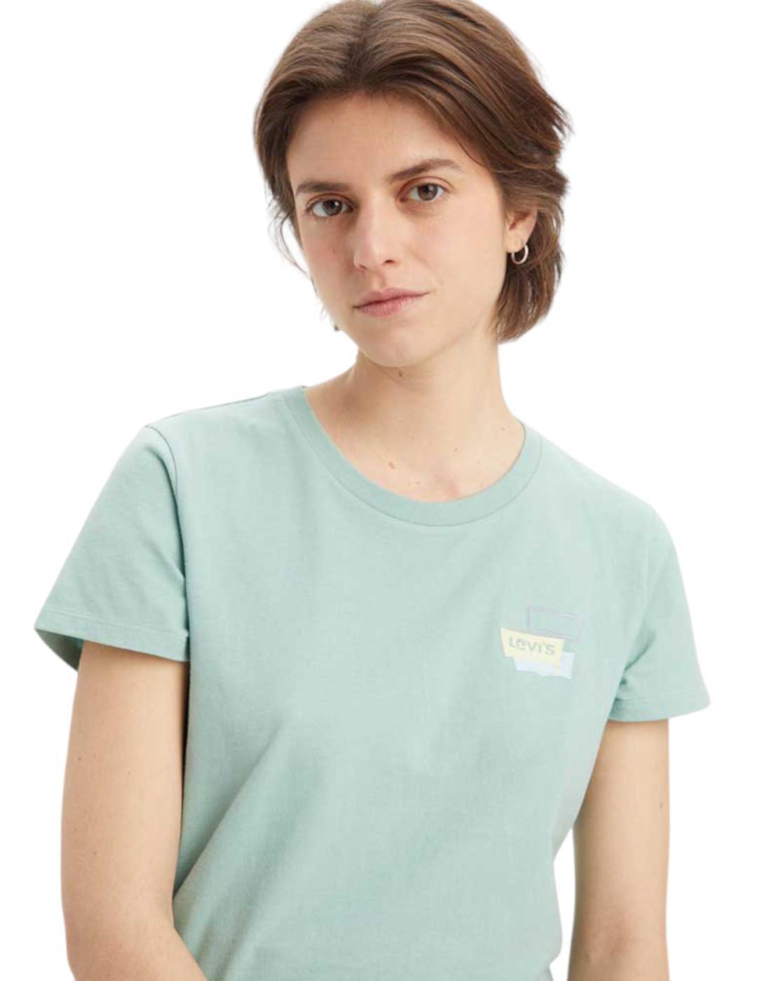 Camiseta para Mujer Levis The perfect Verde 2/3