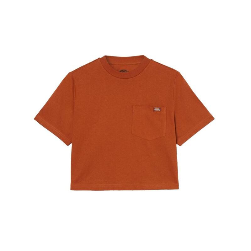 Camisetas para Mujer Dickies  Naranja