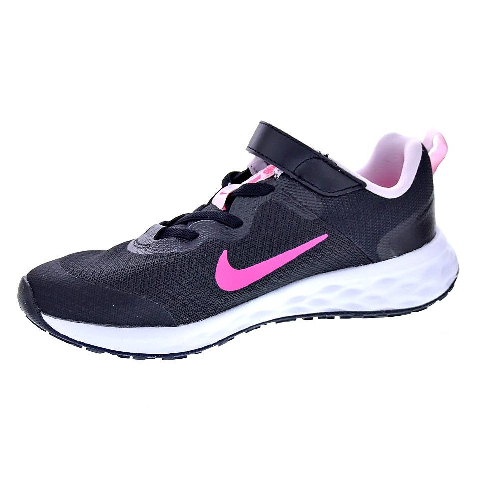 Zapatillas NIKE  Revolution cordón elástico Negro  Niños 2/4