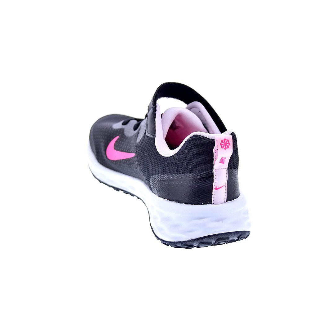 Zapatillas NIKE  Revolution cordón elástico Negro  Niños 3/4