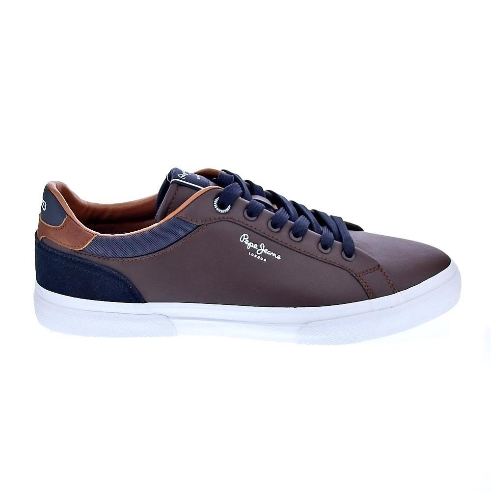 Pepe Jeans - Chaussure De Randonnée Baskets Homme Pepe Jeans Kenton Court M Marro - Baskets - Marron - 44 - Decathlon