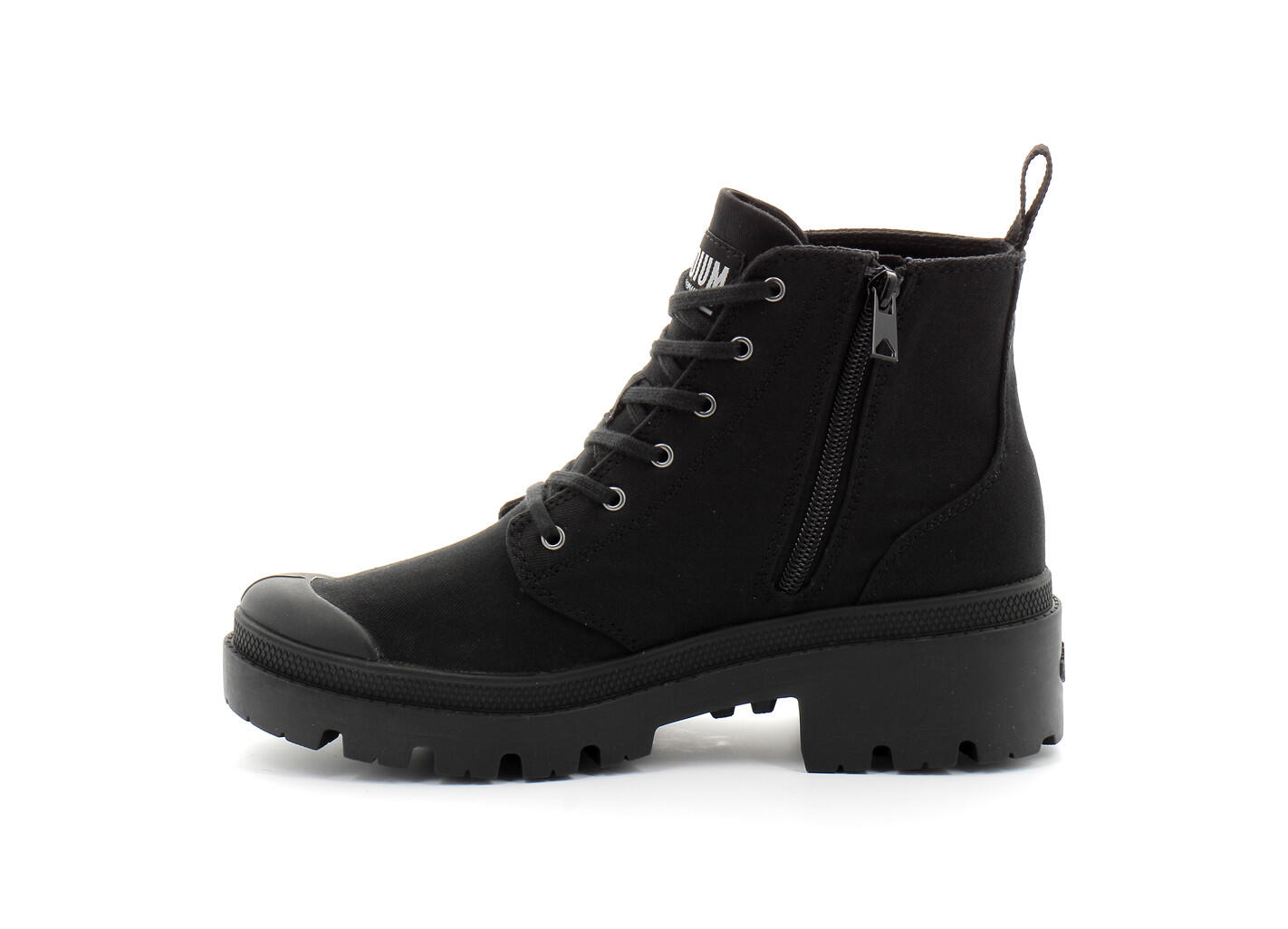 Chaussures montante pour femme à fermeture eclair PALLABASE TWILL 3/7