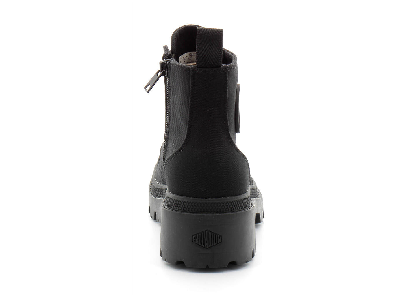 Chaussures montante pour femme à fermeture eclair PALLABASE TWILL 4/7
