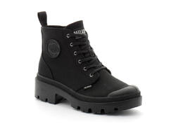 Chaussures montante pour femme à fermeture eclair PALLABASE TWILL