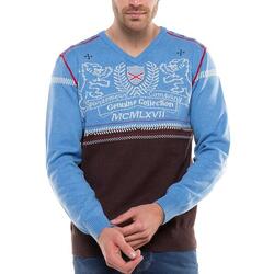 Pull Col V Lions homme