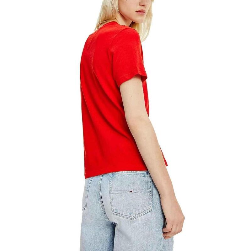 Camisetas para Mujer Tommy hilfiger  Rojo