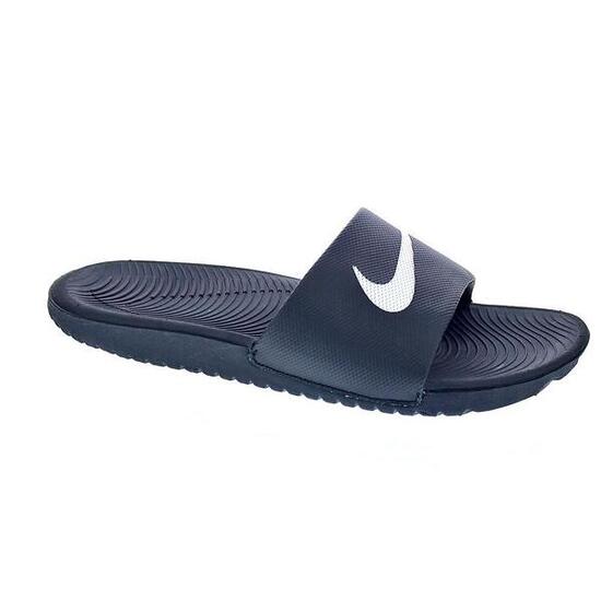 Scarpe Nike Kawa slide gs nere.